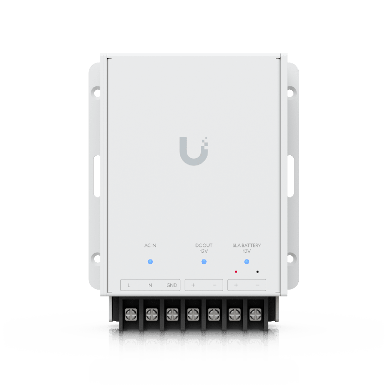 Fuente de AlimentaciOn de 12V con Soporte Bateria de Respaldo SLA Opcional Compatible con UniFi Retrofit Hub