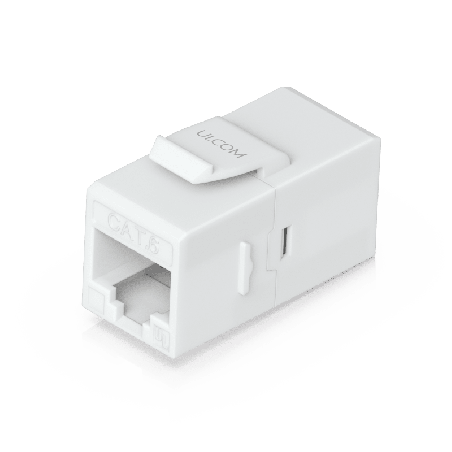 Keystone Coupler Cat6 Pass-Through Cable Ethernet InstalaciOn Snap-In en Patch Panel Paquete con 12 Piezas