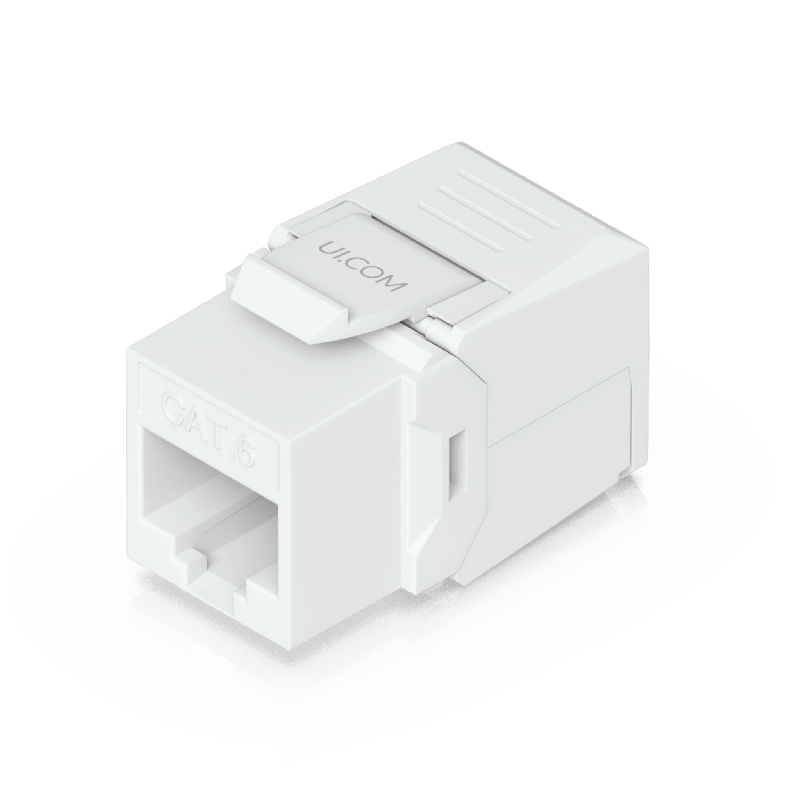 Keystone Jack Cat6 Tipo Toolless TerminaciOn sin Herramientas InstalaciOn Snap-In en Patch Panel Paquete con 12 Piezas