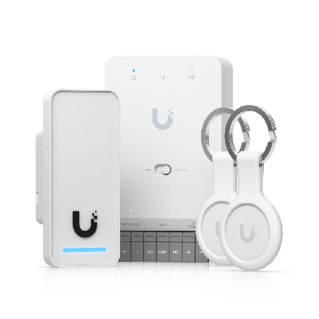 Kit de Inicio UniFi Access G3 / GestiOn de Accesos Puertas / Lectores y Teclados NFC / PoE++ / Certificaciones CE FCC IC UL