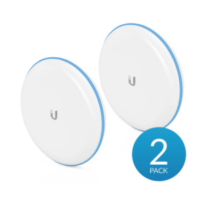 Kit UniFi Building Bridge de 1+ Gbps en 60 GHz con radio redundante en 5 GHz alcance de hasta 500 m