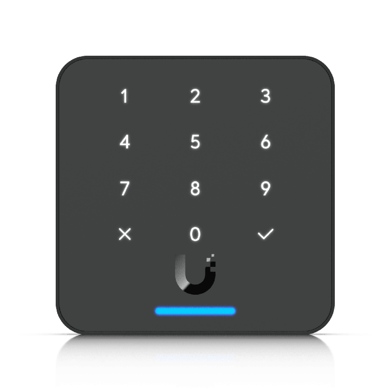 Lector de Acceso G3 Flex con Teclado y NFC Compatible con App UniFi Identity y Touch Pass Uso con Guantes o Humedad Resistencia 