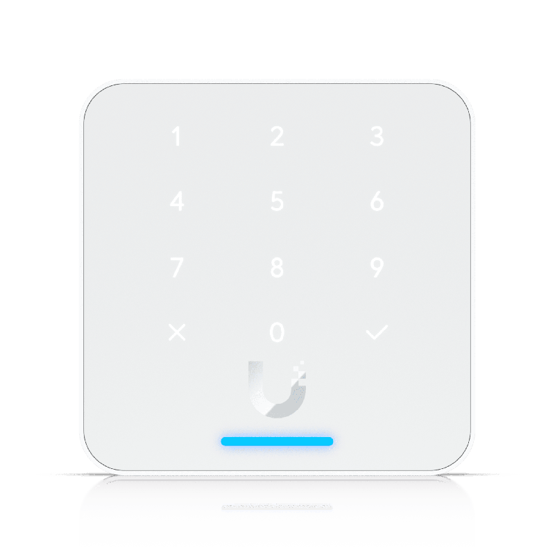 Lector de Acceso G3 Flex con Teclado y NFC Compatible con App UniFi Identity y Touch Pass Uso con Guantes o Humedad Resistencia 