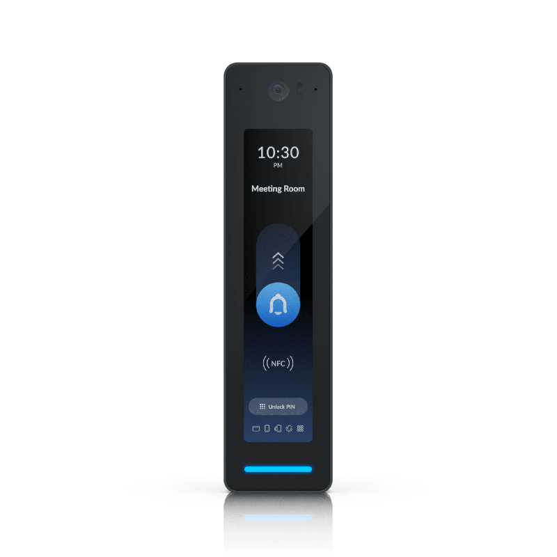 Lector de Acceso G3 Pro con NFC PIN App UniFi Identity Reconocimiento Facial y Touch Pass Intercomunicador con Video Resistencia