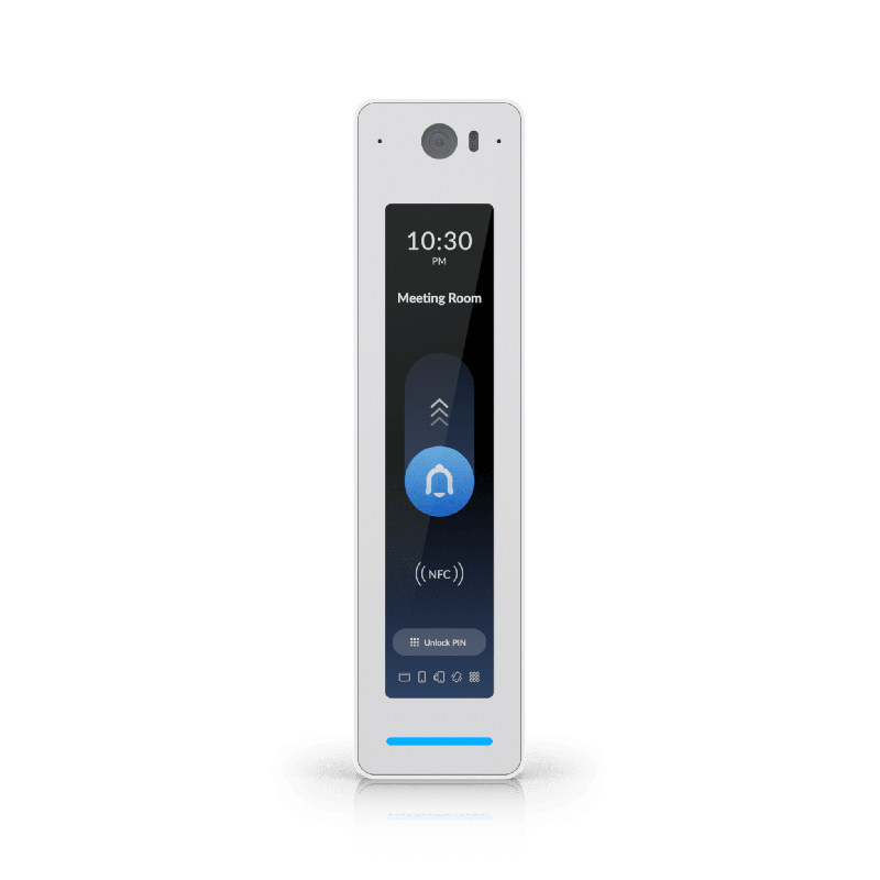 Lector de Acceso G3 Pro con NFC PIN App UniFi Identity Reconocimiento Facial y Touch Pass Intercomunicador con Video Resistencia