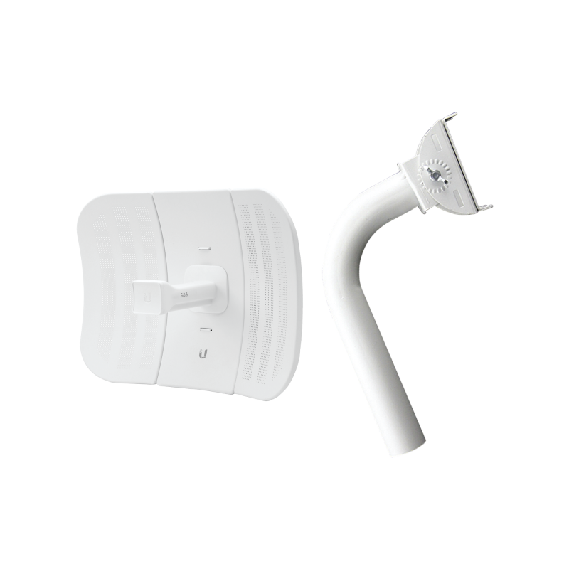 LiteBeam airMAX M5 CPE hasta 100 Mbps 5 GHz 5150 - 5875 MHz con antena integrada de 23 dBi incluye montaje universal UMOUNT