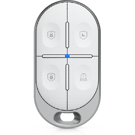 Llavero de Control Inteligente UniFi Protect / Tecnologia SuperLink de Hasta 2 km / 18 Acciones Programables 6 Botones y Bateria