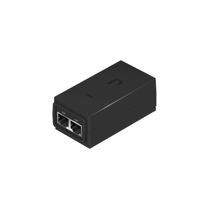 Adaptador PoE Ubiquiti de 24 VDC 0.5 A compatible con airGateway