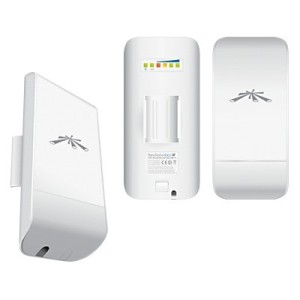 NanoStation airMAX locoM5 CPEhasta 150 Mbps frecuencia 5 GHz 5170-5875 MHz con antena integrada de 13 dBi