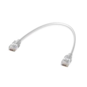 Pack de 24 Patchcords UniFi Etherlighting de 15 cm 5.91 Pulgadas hasta 10G / Soporta hasta PoE+++ / Conector RJ45 Transparente M