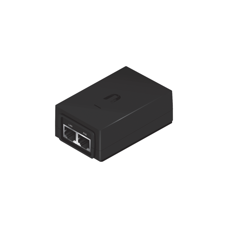 Adaptador PoE Ubiquiti de 24 VDC 1.0 A con puerto Gigabit