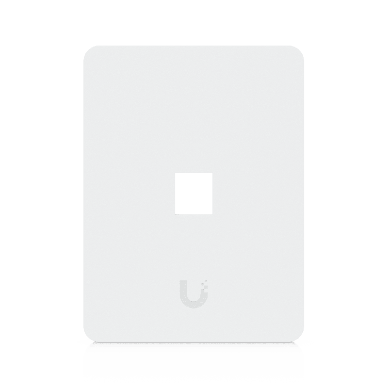 Placa de Pared Vertical Universal Keystone de 1 Puerto con Cubierta Pintable Acabado Personalizable Paquete con 4 Piezas