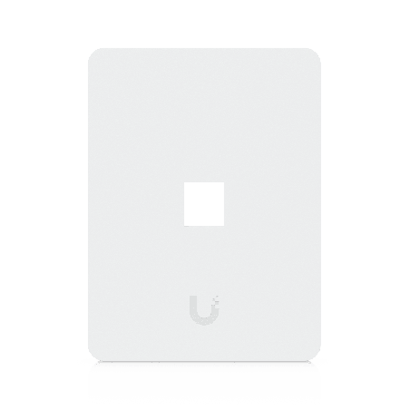 Placa de Pared Vertical Universal Keystone de 1 Puerto con Cubierta Pintable Acabado Personalizable Paquete con 4 Piezas