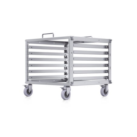 Rack Abierto 6U Compacto y Apilable sin Herramientas Equipos UniFi Ensamblaje Toolless Ruedas con Seguro y ExpansiOn a 12U con K