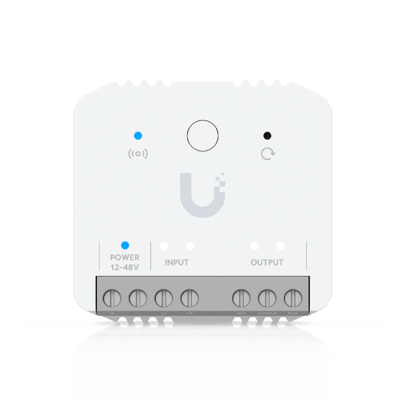 Rele Inteligente SuperLink / 10A Contacto Seco / 12-48Vcc / I/O Interfaces / IntegraciOn UniFi Protect / Alcance 2 km