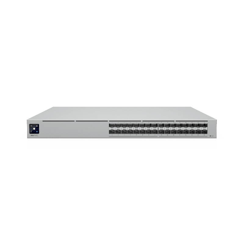 Switch Pro XG Aggregation de 25G con 32 Ptos SFP28 Capacidad de Switching de 1.6 Tbps Funciones Layer 3 Respaldo de Energia USP 
