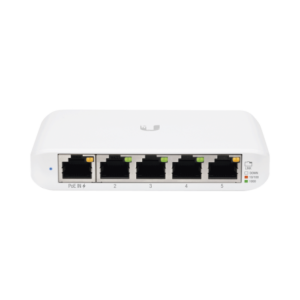 Switch UniFi Administrable Compacto de 5 Ptos 10/100/1000 Mbps soporta entrada de PoE 802.3af/at