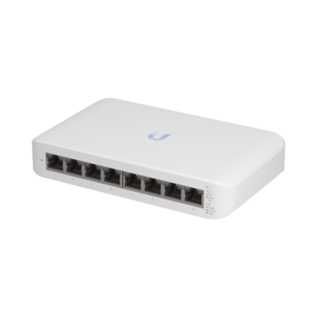 Switch UniFi Lite Administrable PoE de 8 Ptos 10/100/1000 Mbps 4 Ptos 802.3af/at 52 W