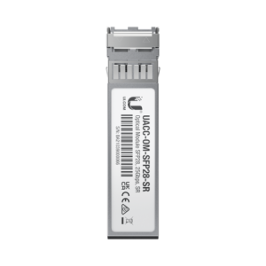 Transceptor de fibra Optica multimodo SFP28 hasta 25 Gbps con 2 conectores LC hasta 100 mts