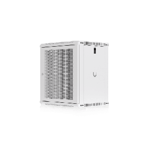 UACC Rack Cabinet 12U 550x 450 mm - Gabinete Cerrado Montaje en Pared con Puerta Frontal Perforada Totalmente Ensamblado con Ven