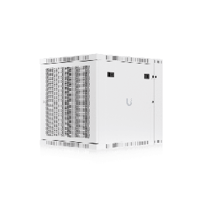 UACC Rack Cabinet 12U 600 x 703 mm - Gabinete Cerrado Montaje en Pared con Puerta Frontal Perforada Puerta Trasera Abatible Swin