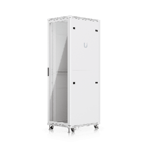 UACC Rack Cabinet 42U 600 a800 mm Gabinete de Piso Totalmente Ensamblado con Ventiladores Integrados Paneles Removibles Ruedas c