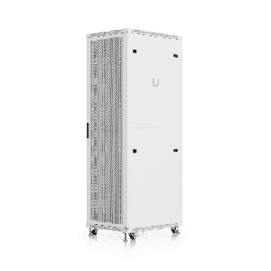 UACC Rack Cabinet 42U 600 a800 mm Gabinete de Piso Totalmente Ensamblado con Ventiladores Integrados Paneles Removibles Ruedas c