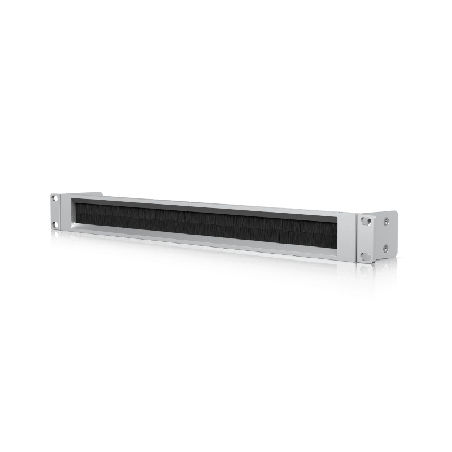 UACC Rack Mount Panel Brush 1U Panel con Cepillo Rack que Permite el Paso Ordenado de Cables Reduce la Entrada de Polvo y Mantie