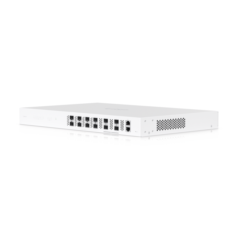 Ubiquiti UISP Fiber OLT XGS Terminal de linea Optica OLT de 8 Ptos 10 Gbps de subida y bajada capacidad 2000+ suscriptores