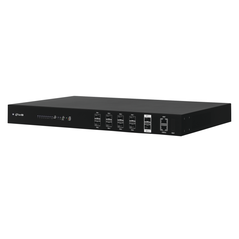 UFiber GPON OLT Terminal de linea Optica hasta 1024 ONUs concurrentes con 8 Ptos SFP GPON + 2 Ptos SFP+ 10 G