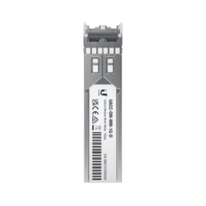 UFiber MOdulo SFP transceptor MiniGibic MultiModo 1 Gbps distancia 550m conectores LC paquete de 2 piezas