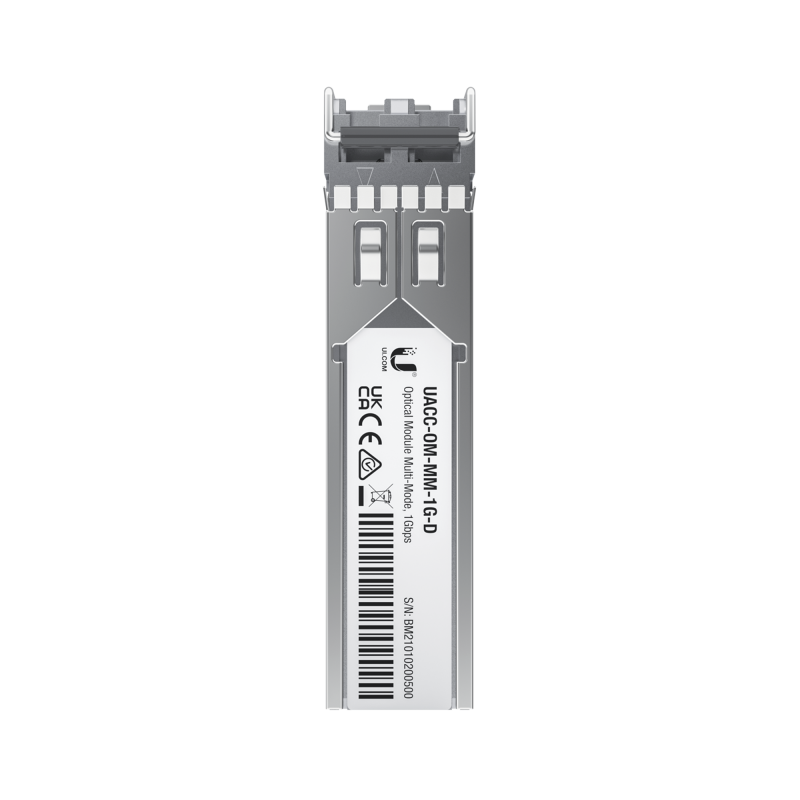 UFiber MOdulo SFP transceptor MiniGibic MultiModo 1 Gbps distancia 550m conectores LC paquete de 2 piezas