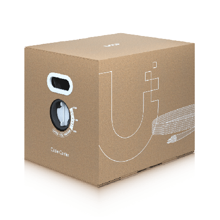 UISP Cable Carrier - Bobina de 305 Metros 1000 Pies de Cable Ethernet de Grado Industrial con ProtecciOn Contra Daños Ambientale