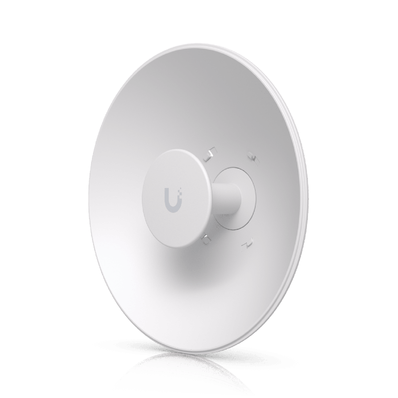 UISP Dish Mini Antena Direccional Tipo Plato de 26 dBi de Ganancia Banda de Frecuencia de 5150 a 6875 MHz