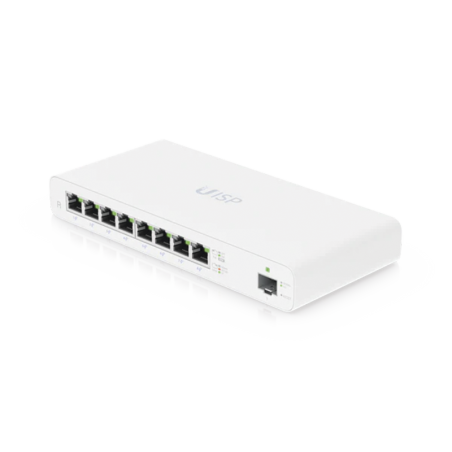 UISP Router Gigabit PoE Pasivo con 8 Ptos Implementaciones MicroPoP y Redes Seguras