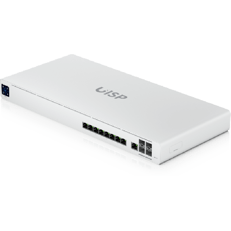 UISP Router Pro Router 10 GbE ISP con Switch Capa 2 Integrado Enrutamiento Avanzado y Rendimiento NAT de hasta 9.5 Gbps