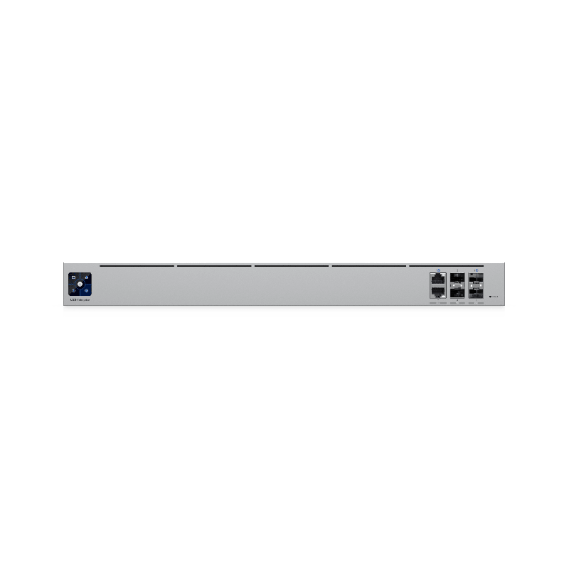 UniFi Enterpirse Router Empresarial de Alto Rendimiento / 12.5 Gbps IDS/IPS / Firewall de Capas Aplicativa / 5 Ptos WAN Max. 1x2