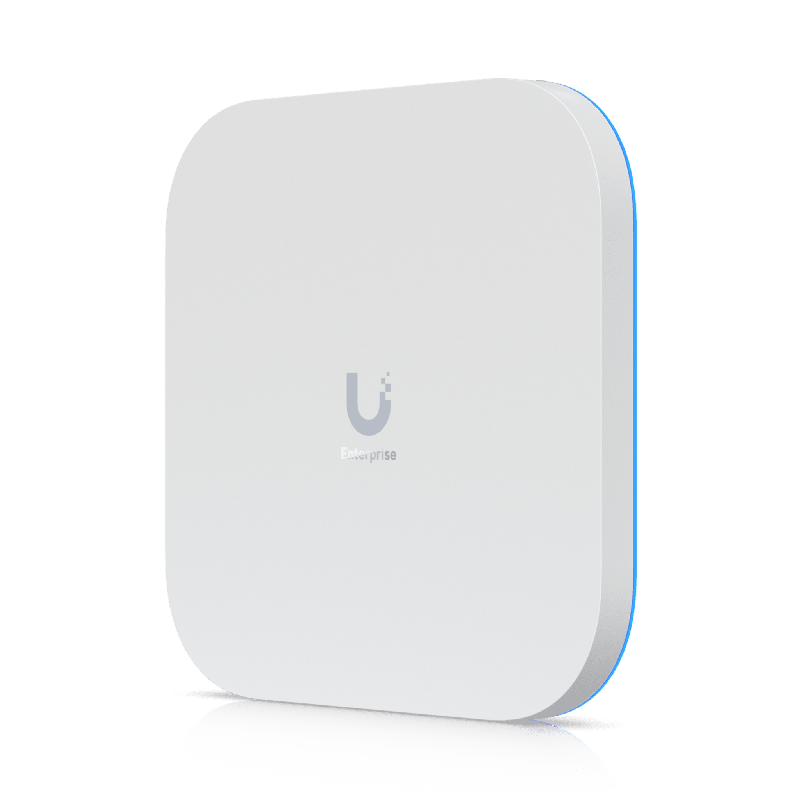 UniFi Enterprise Access Point E7 WiFi 7 2.4/5/6GHz 10 Cadenas Espaciales Analizador Espectral en Tiempo Real Hasta 1000 Disposit