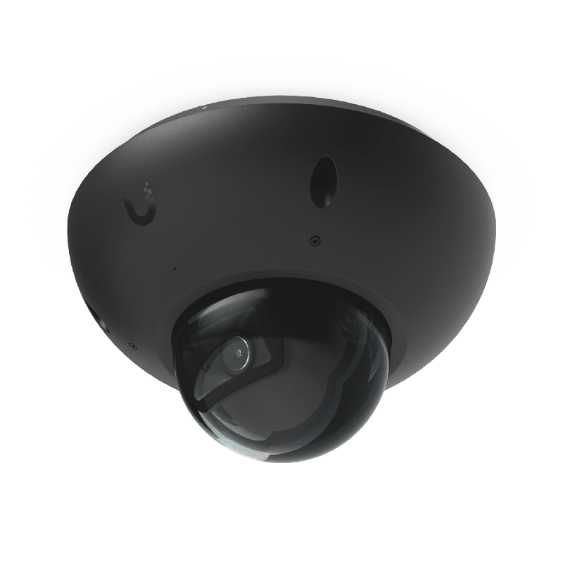 UniFi G6 Dome Camara 4K Antivandalica y Todo Clima con Sensor de 8 MP 1/1.8â€ Motor de IA Multi-TOPS y VisiOn Nocturna Infrarro