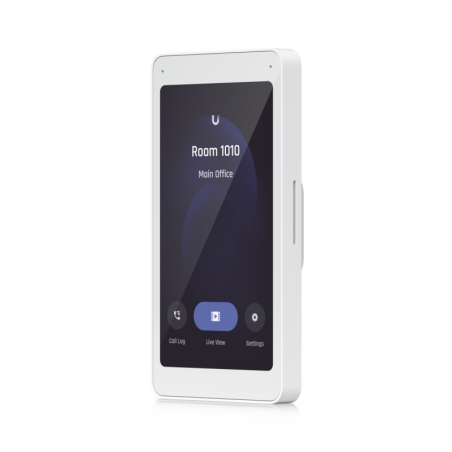 UniFi Intercom Viewer monitor que se vincula a UA-INTERCOM visualizar y aperturar pantalla tactil de 5" energizado POE montaje e