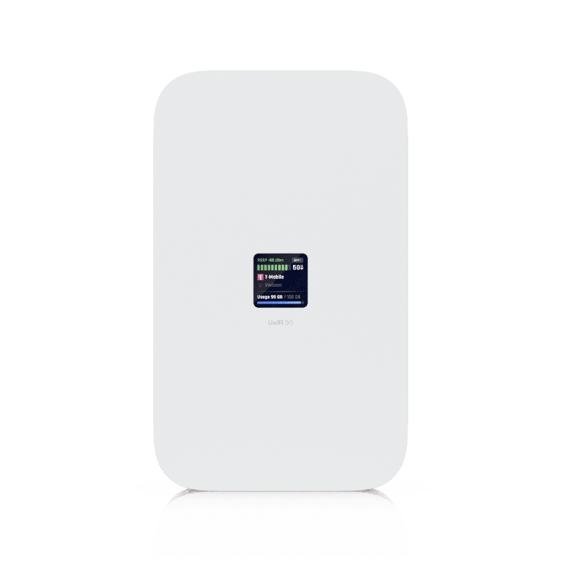 UniFi MOdem 5G de Alto Rendimiento Hasta 3.4 Gbps Implementaciones UniFi AdopciOn Instantanea Puerto PoE ConfiguraciOn Automatic