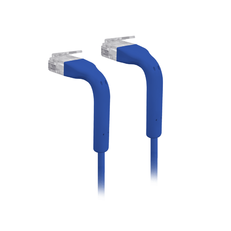 UniFi Patch Cable Cat6 Ultradelgado GbE con Botas Flexibles Color Azul 2 Metros 6.56 Pies