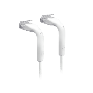 UniFi Patch Cable Cat6 Ultradelgado GbE con Botas Flexibles Color Blanco 1 Metro 3.28 Pies