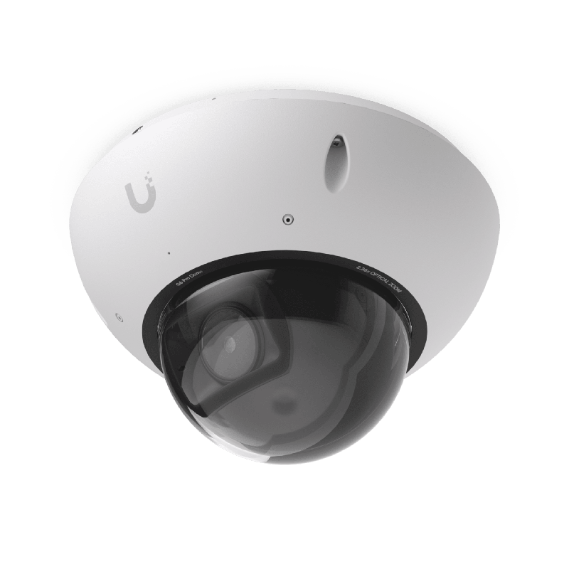 UniFi Protect G6 Pro Dome Camara 4K PoE+ Antivandalica y Todo Clima con Motor de IA Multi-TOPS Zoom optico 2.36ay Sensor CMOS 1/