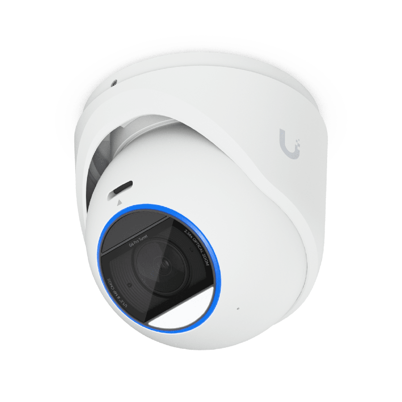 UniFi Protect G6 Pro Turret Camara 4K PoE+ AntimanipulaciOn y Todo Clima con Motor de IA Multi-TOPS Zoom optico 2.36ay Sensor CM