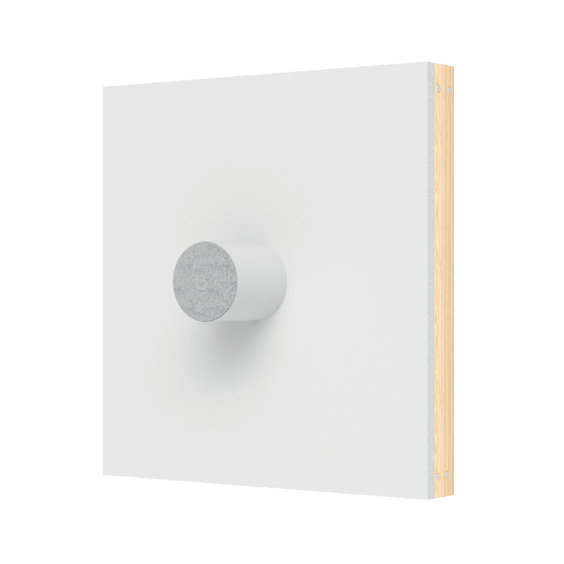 UniFi Protect PoE Smart Chime Timbre de NotificaciOn Sonido de Altavoz Hasta 80dB Montaje en Pared Material Policarbonato y Alea