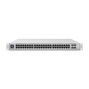 UniFi Switch Enterprise administrable capa 3 48 Ptos 2.5GbE RJ45 POE+ 4 Ptos 10G SFP+ 720W con pantalla tactil de 1.3"
