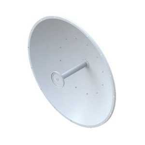 Antena Direccional airFiber X ideal enlaces Punto a Punto PtP frecuencia 5 GHz 4.9 - 5.8 GHz de 34 dBi slant 45