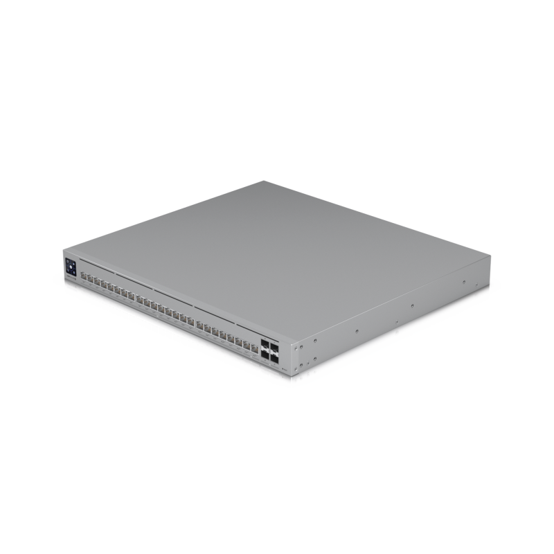 UniFi Switch Pro HD Capa 3 24 Ptos EtherlightingPOE++ / 22 Ptos 2.5 GbE 2 Ptos 10GbE todos POE++ 4 Ptos 10G SFP+ 600W presupuest