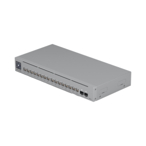 UniFi Switch Pro Max 16 PoE con funciones Capa 3 16 Ptos EtherLight RGB / 4 Ptos 2.5 GbE POE++ y 12 Ptos GbE POE+ /2 Ptos SFP+ 1
